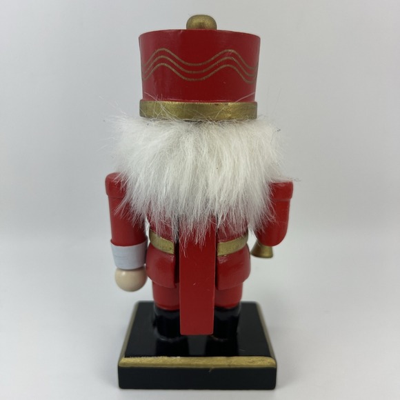 Lot Of 4 Merry Brite Nutcracker Wooden Figurines 6" Inches Tall - Picture 14 of 16